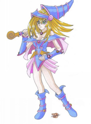 Dark Magician Girl (For MageKnight007) by LadyAnime79