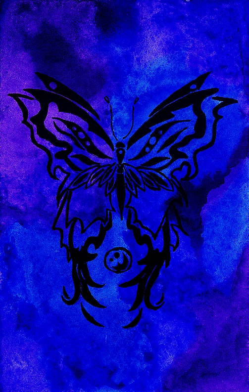 Ultraviolet Butterfly* by LadyAvali620