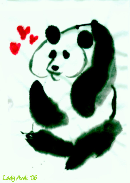 Panda Lurv by LadyAvali620