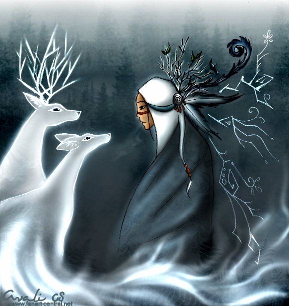 Enchanted Deer by LadyAvali620