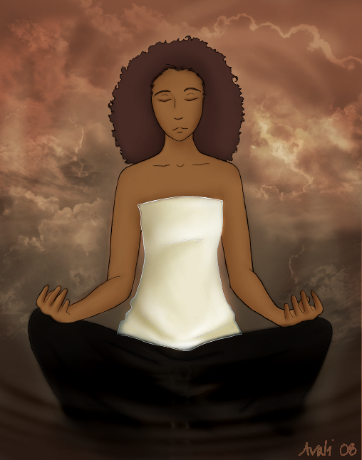 Peace of Mind-tablet practice by LadyAvali620