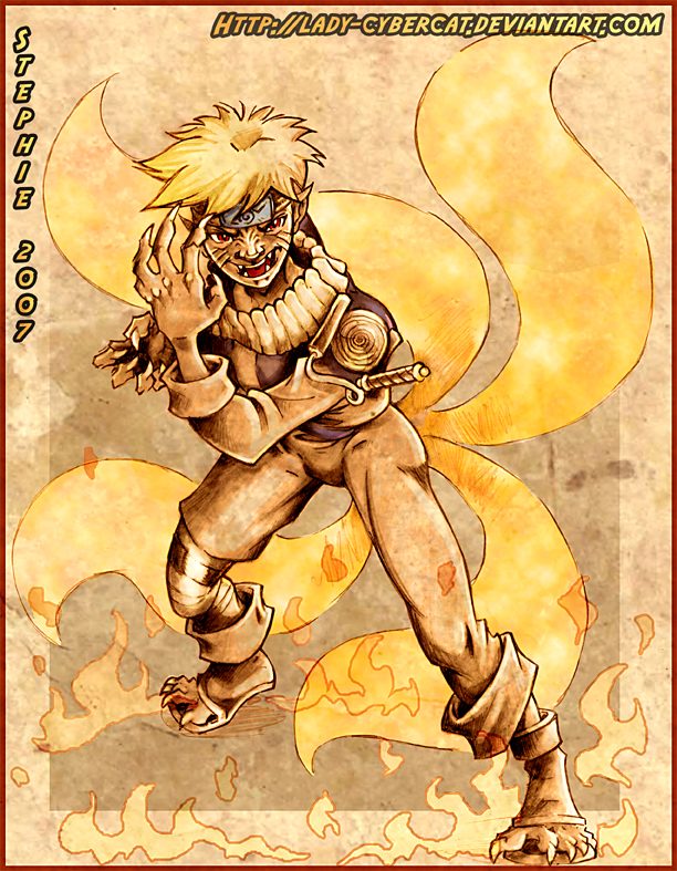 Naruto - Fox Child by LadyCybercat