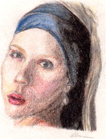 Girl With A Pearl Earring by LadyGodiva