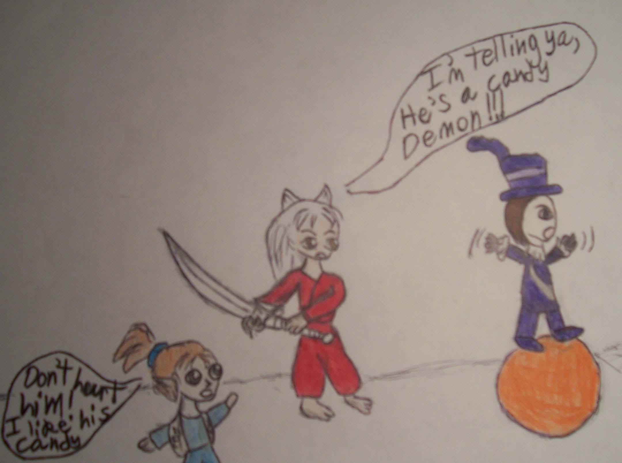 Willy meets Inuyasha by LadyJill