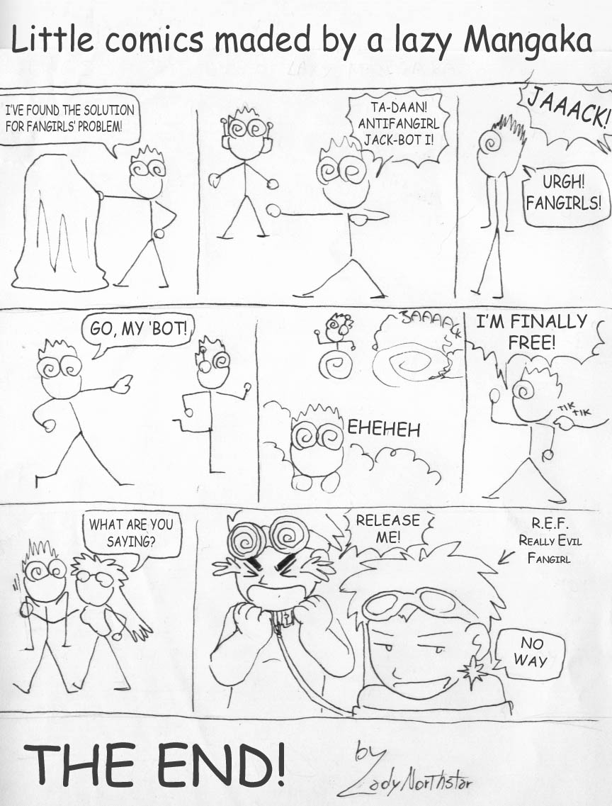 JackSpicer_Fangirls' Problem (comics) by LadyNorthstar