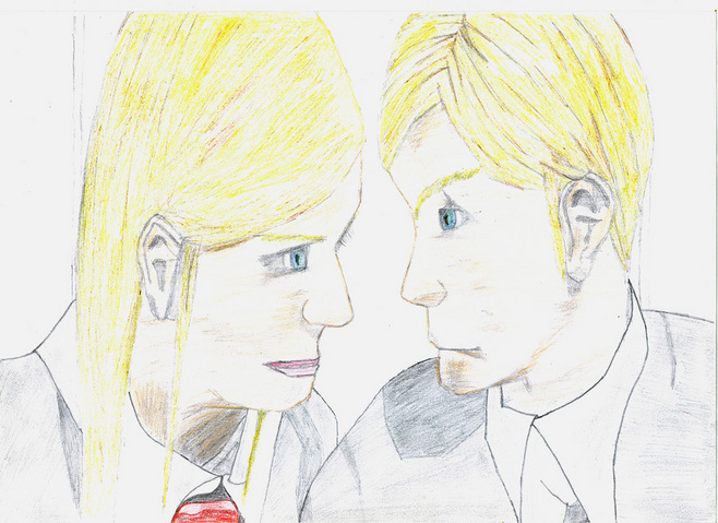 Alfred and Alexia (young) by Lady_Ashford