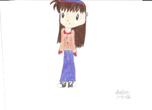 Me in an anime/south park style by Lady_Ayame316