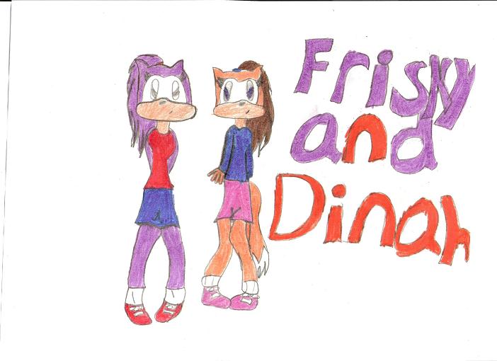 Frisky and Dinah(for Frisky) by Lady_Ayame316