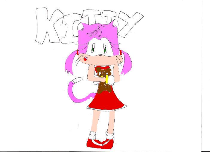 Kitty (colored in M.S. paint) by Lady_Ayame316