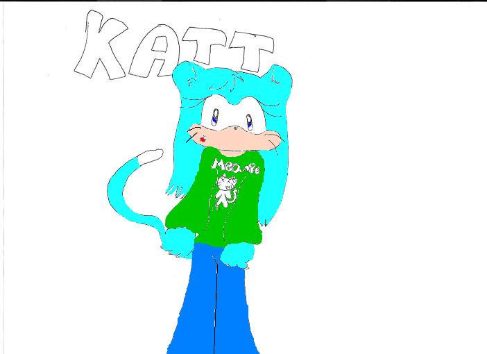 Katt(colored in M.S. paint) by Lady_Ayame316
