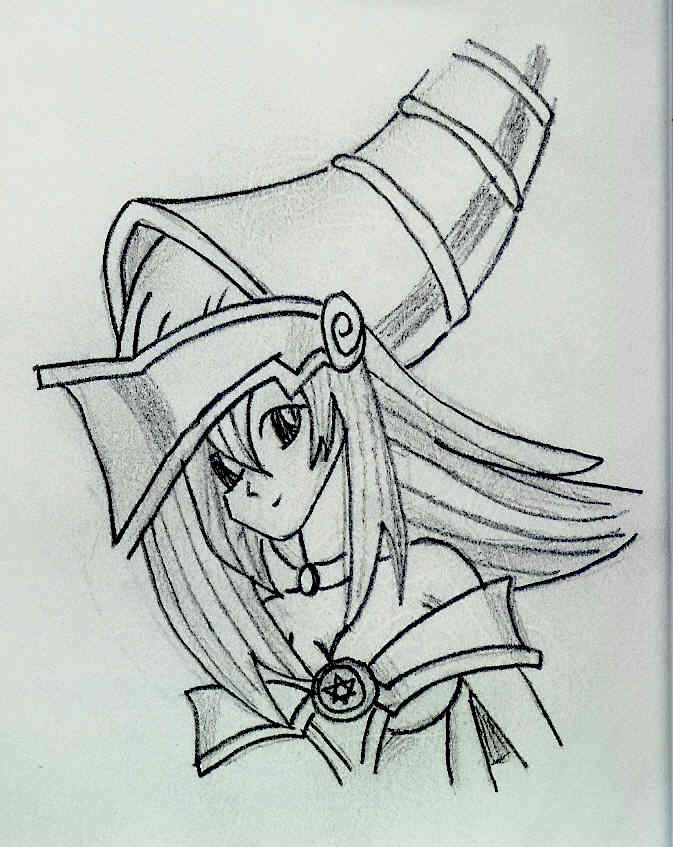 Dark Magician Girl by Lady_Flamewing