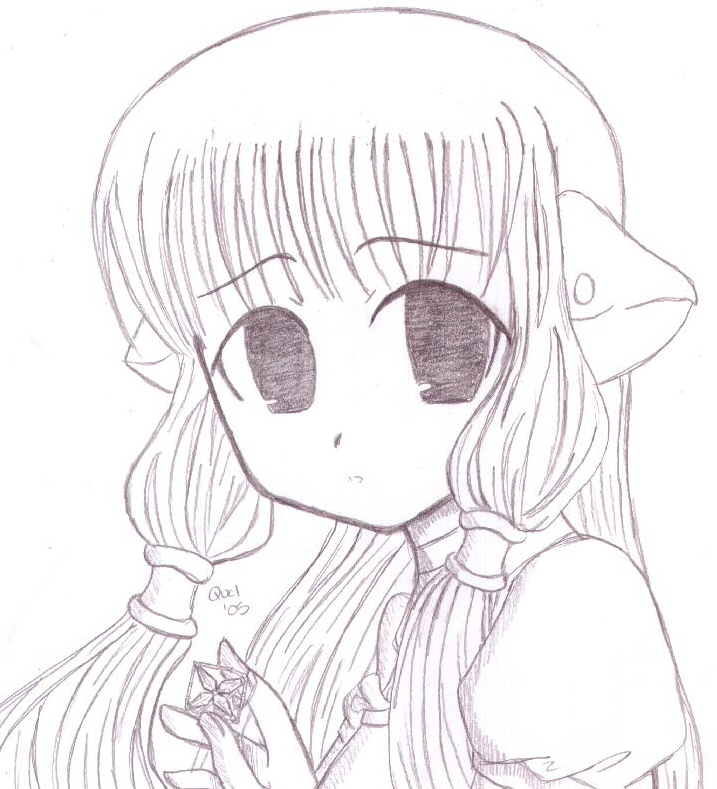 Worried Chii. Request for Inuyasha_one. by Lady_GreyPurity