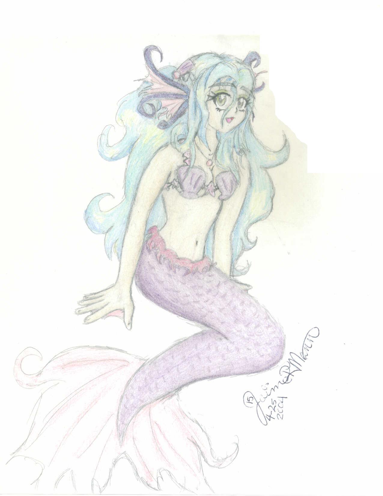 Pretty mermaid by Lady_Meru