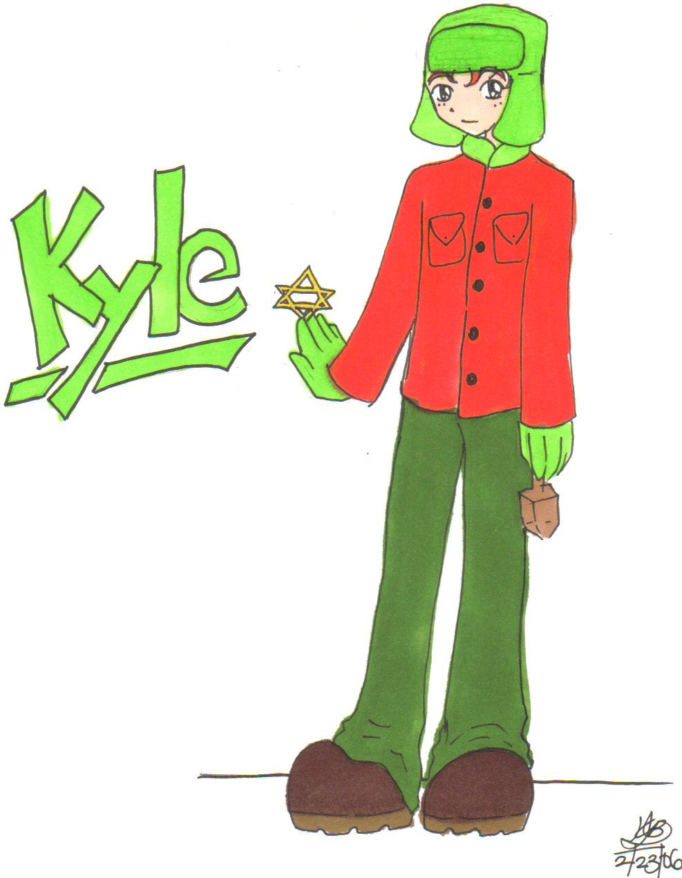 Kyle: The Jew by Lady_Scarecrow