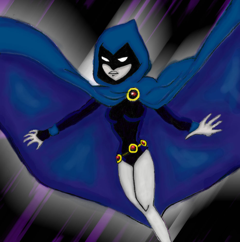 Raven Colored by Lady_Serena