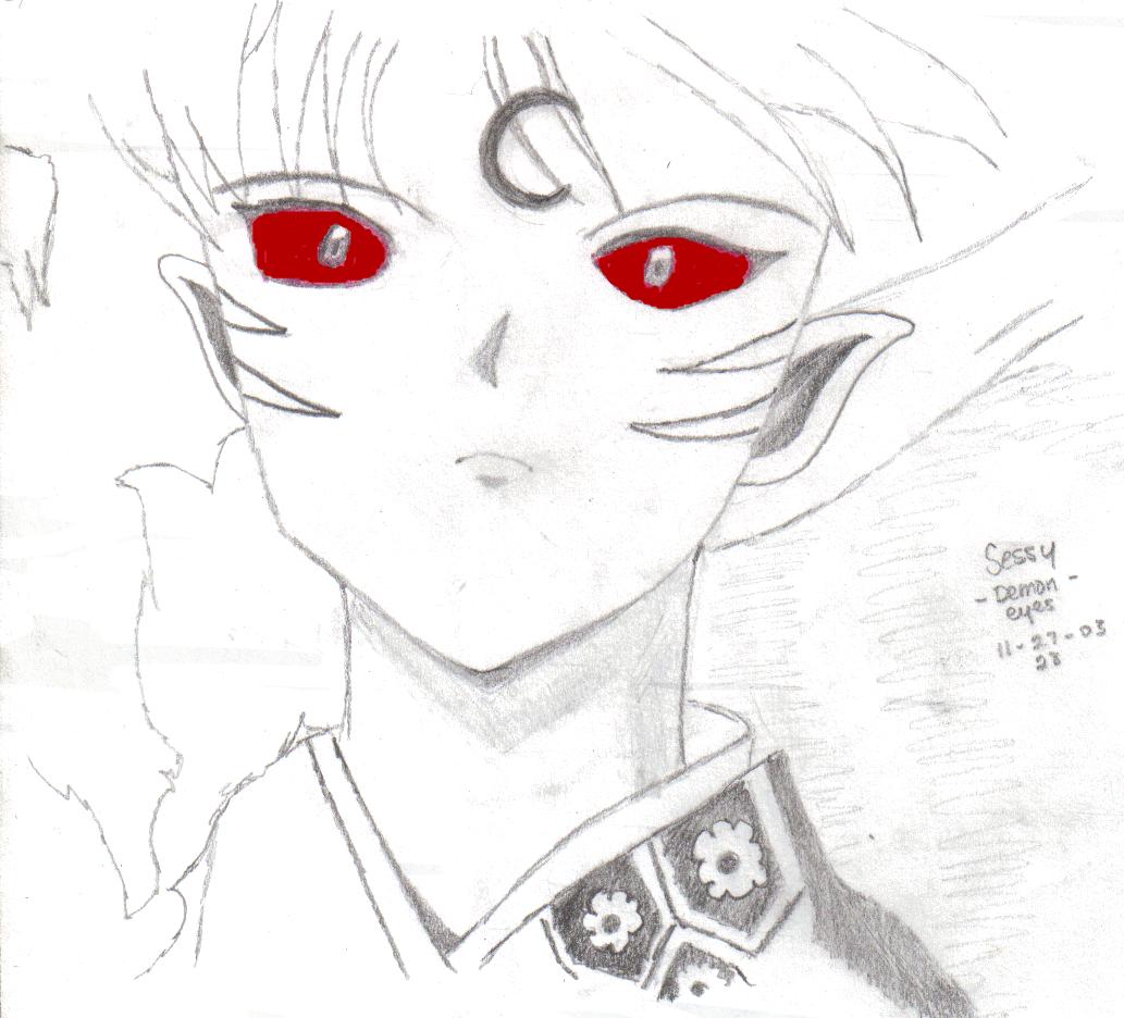 Sessy Demon Eyes -Freaky- by Lady_Taiyoukai_of_the_West