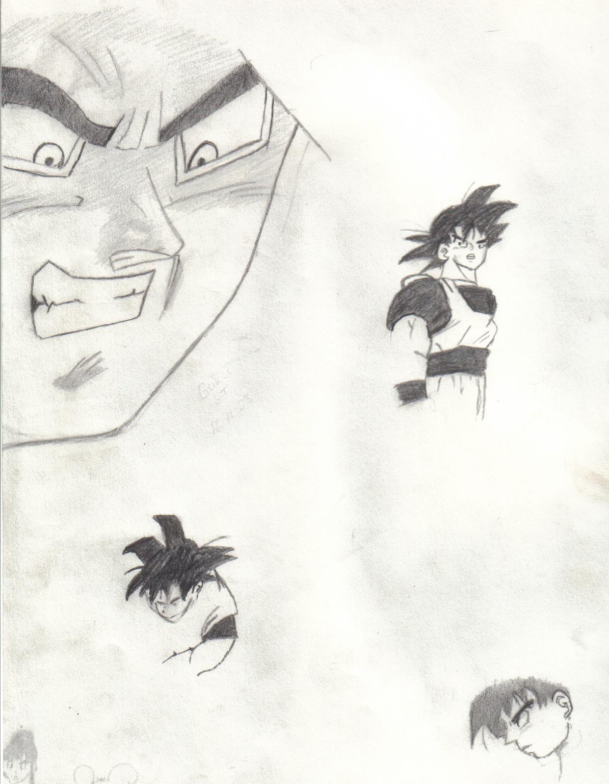 Goku Unfinished by Lady_Taiyoukai_of_the_West
