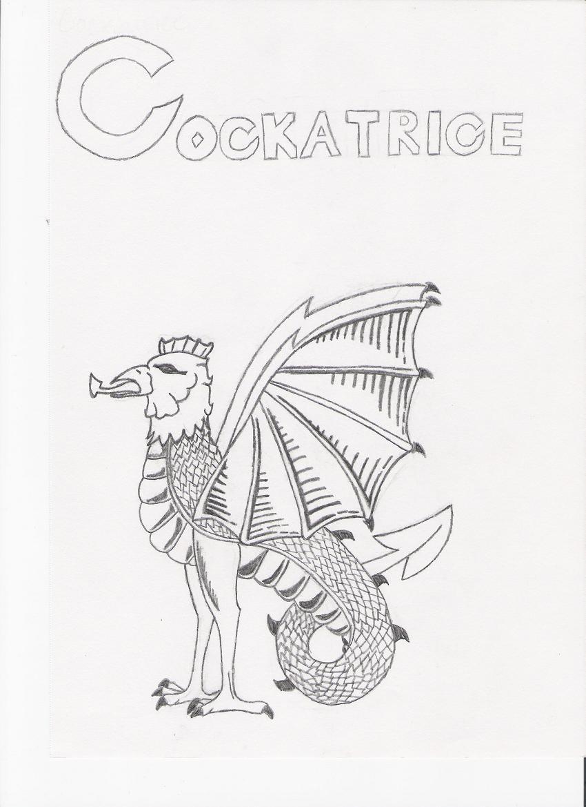 Cockatrice by Lady_Tray
