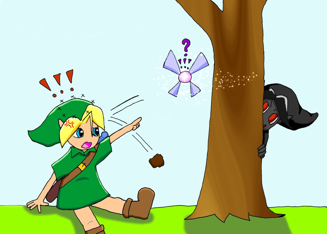 Sneaky shadow link by Lady_rose
