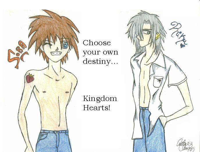 Choose your own destiny....or bishie *colored* by LadyoftheWillow