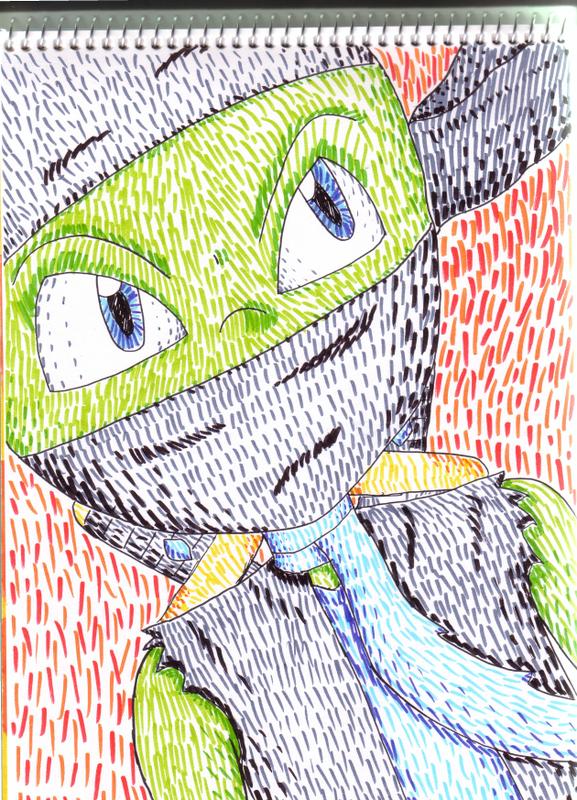Ninja Frog by Lakarukashuka