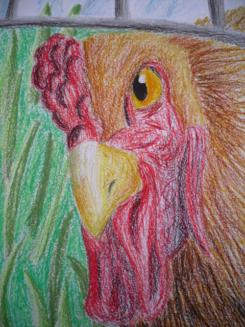 A Chicken by Lakarukashuka