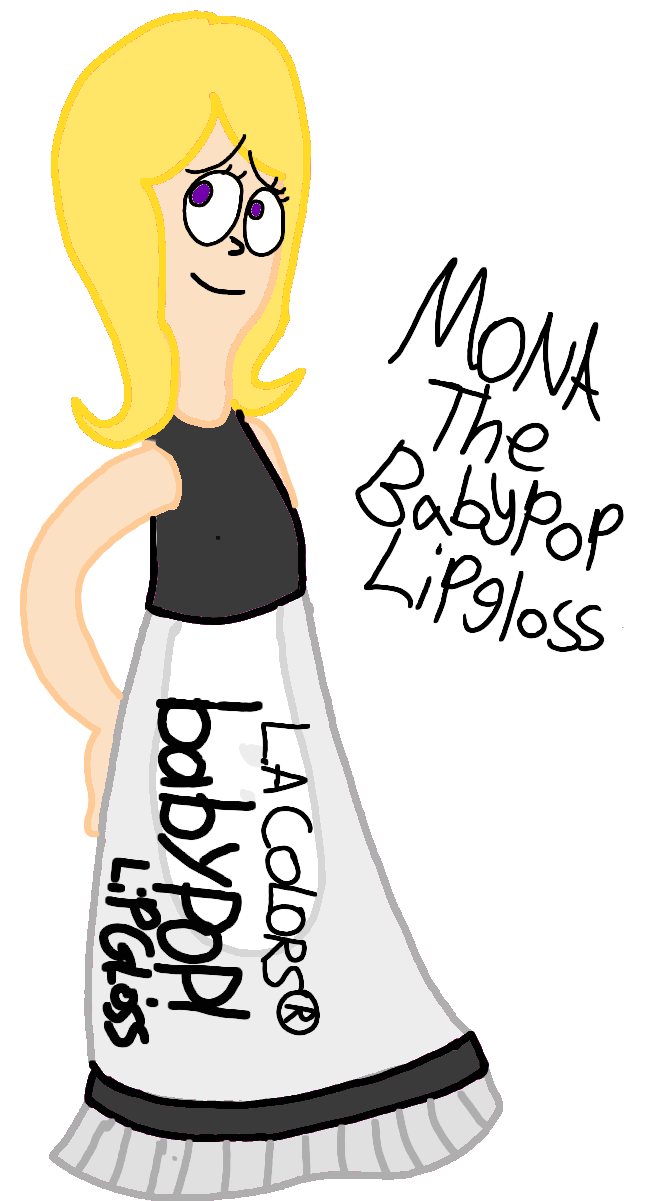 Mona the Babypop Lipgloss! by Lalondey