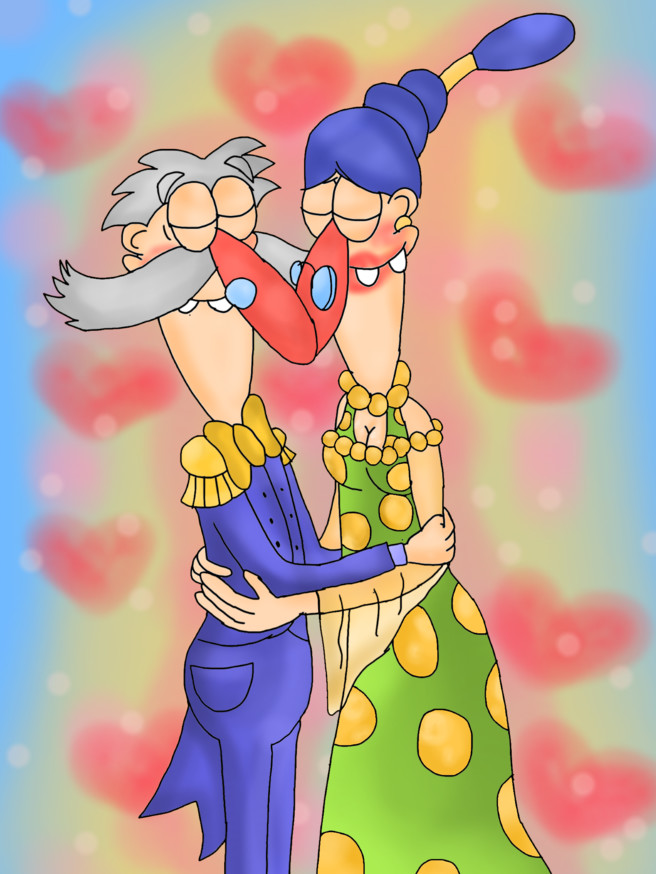 Aunt Pim and her husband by Lalondey