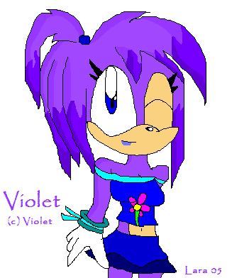 Violet Bleu (request) by Lara_Fox