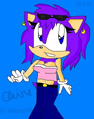 Claire the Hedgehog(request) by Lara_Fox