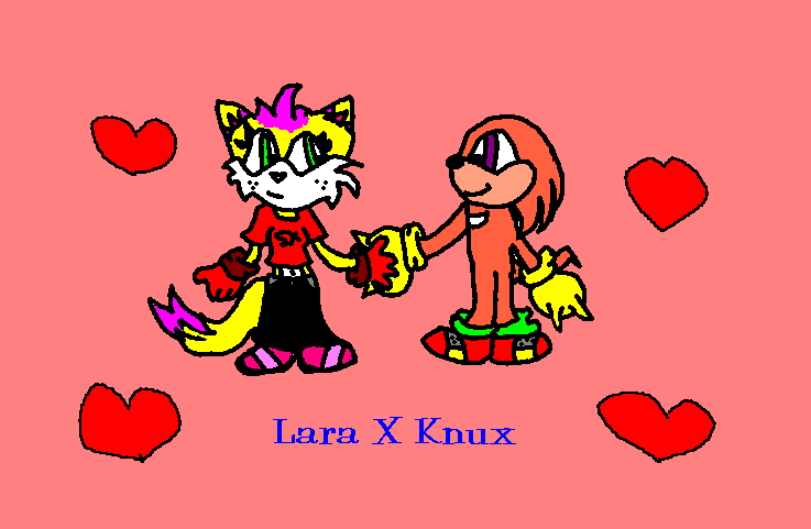 Lara X Knux by Lara_Fox