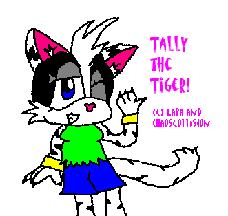 Request - Tally the Tiger for ChaosCollision by Lara_Fox