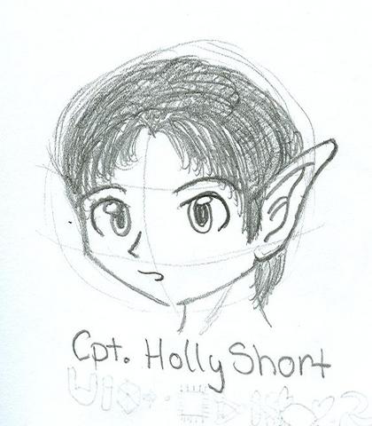 Cpt. Holly Short by LarisaHiwitari
