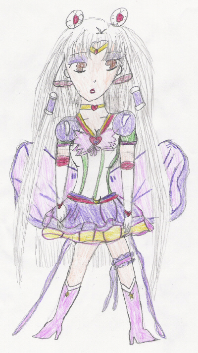 **~Chii cosplaying Sailor Moon**~ by Lauren_Monou