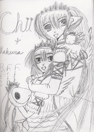 *~Chii and Sakura B.F.F~* by Lauren_Monou