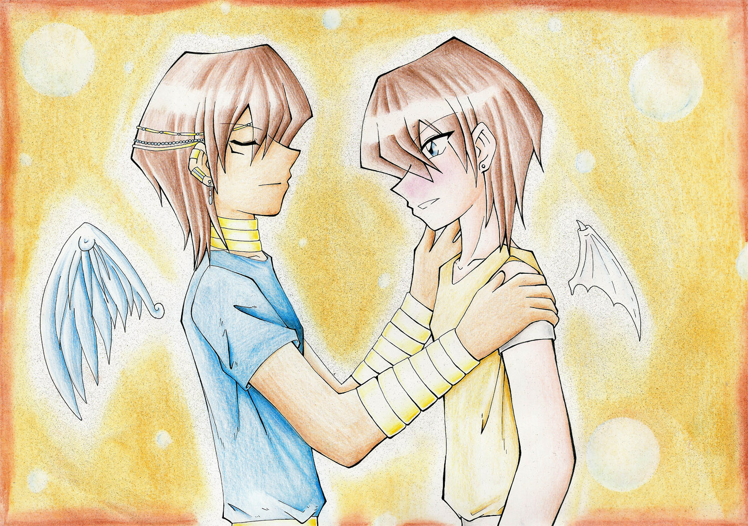 Trust me, I'll protect you~ [Seth and Seto] by Layla-chan