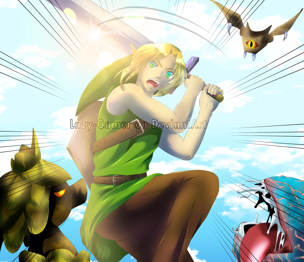Zelda UO Link Attack by Lazy-Gamer