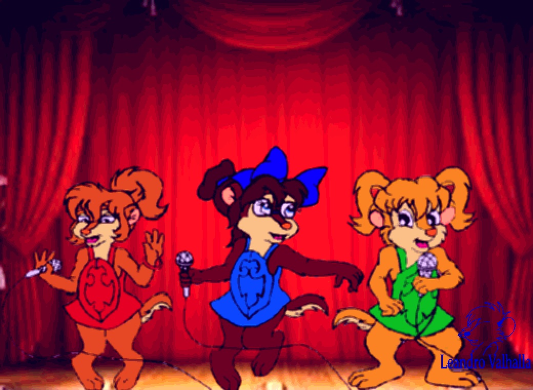 Chipettes in concert by LeandroValhalla