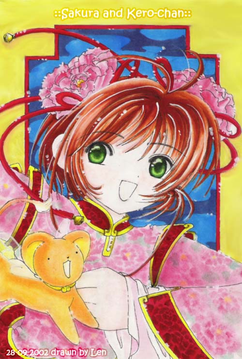 ::Sakura and Kero-chan:: by Len
