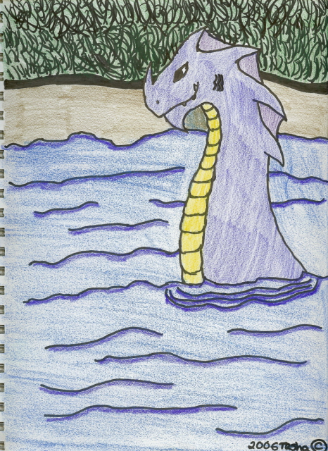 Aqua Dragon by Leo-the-Hippogriff