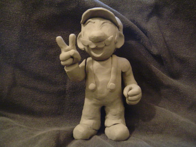 Mario, in Clay! by LeoMenardo