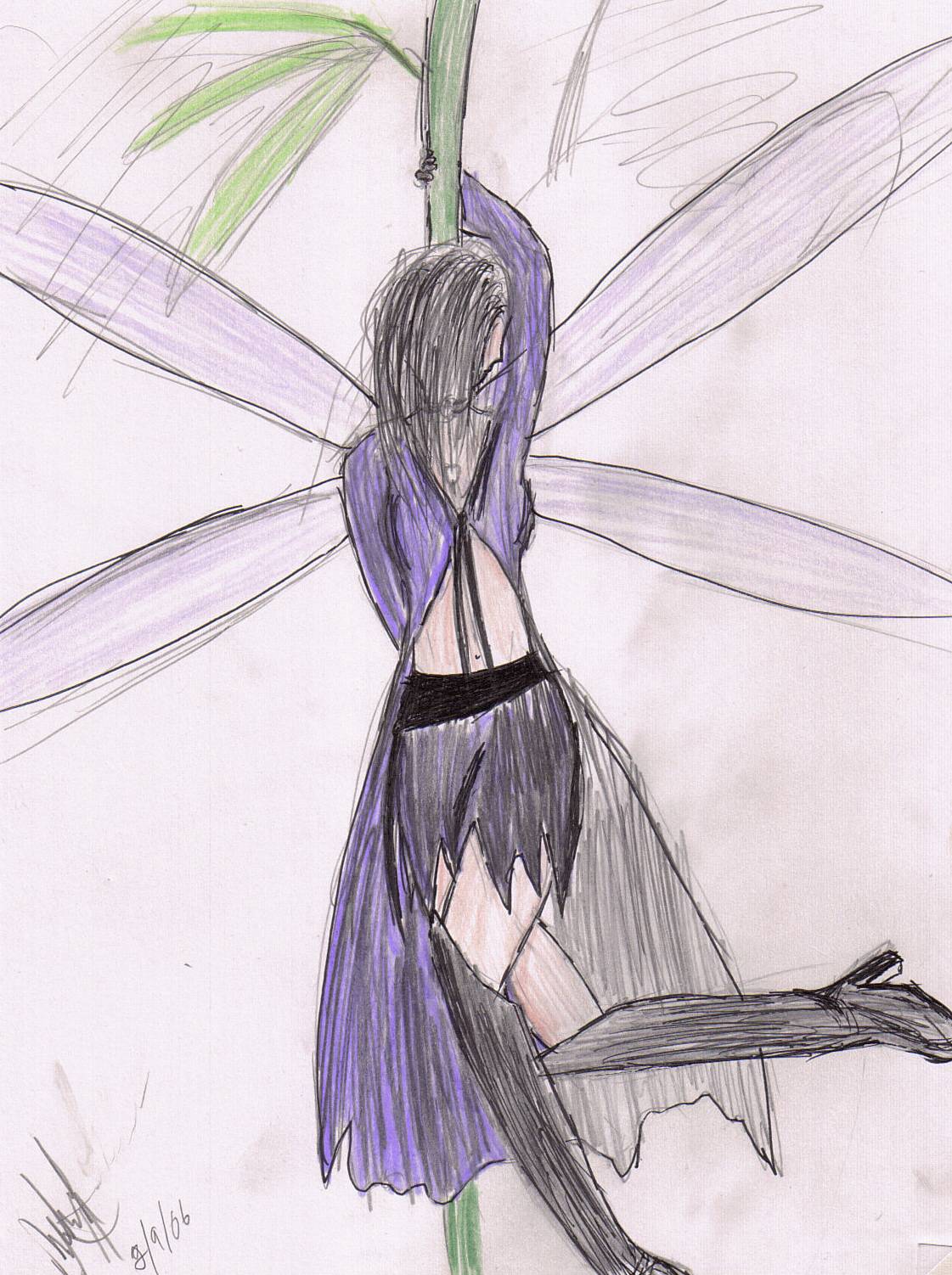 dark fairy by Leona_saiyukiotaku