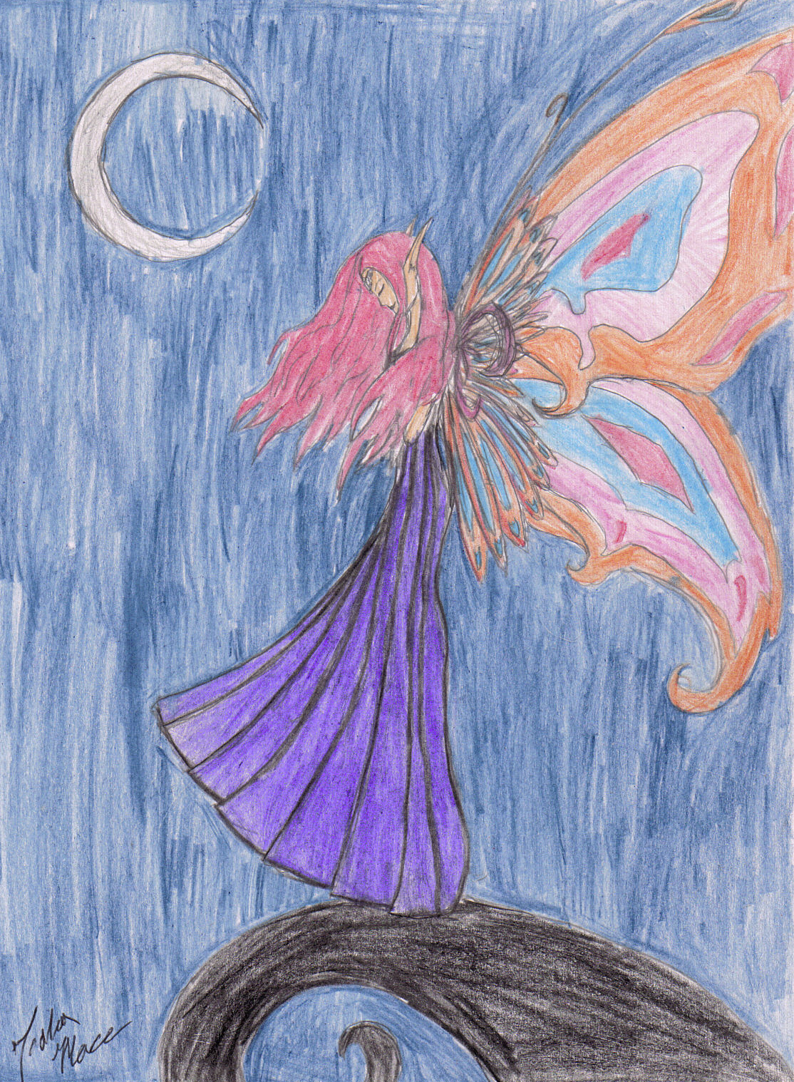 moon fairy by Leona_saiyukiotaku