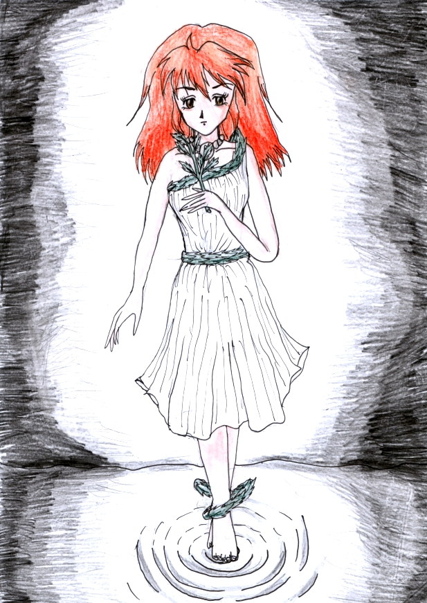 A Christmas Carol Series: Ginny as the Ghost of Christmas Past by Leonette