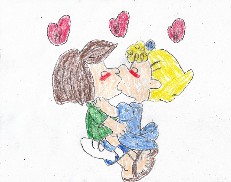 Peanuts-Kiss Me Baby! by LesbianRobotGirl