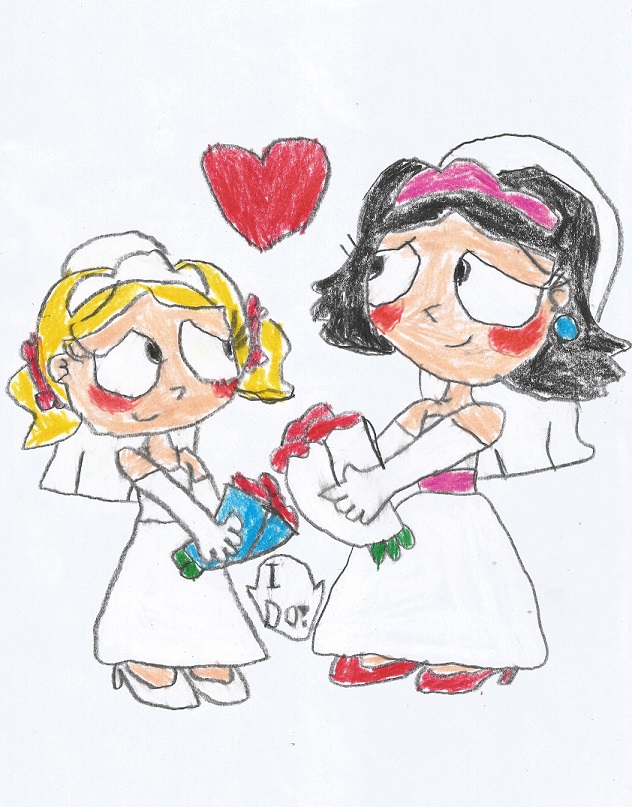 Little Lesbian Wedding by LesbianRobotGirl
