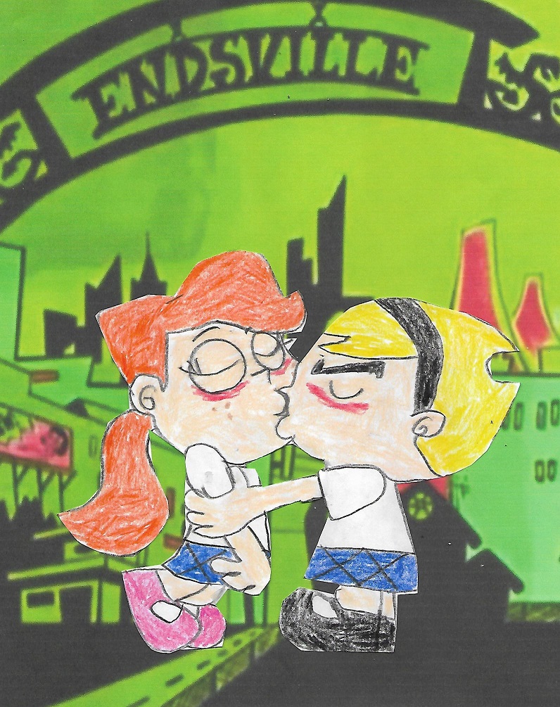 Mandy Kisses Mindy by LesbianRobotGirl