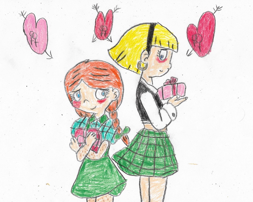 HA-Lesbian Valentine's Day by LesbianRobotGirl