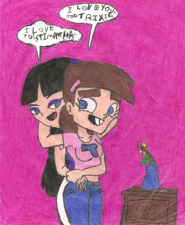 Trixie Loves Timmantha by LesbianRobotGirl