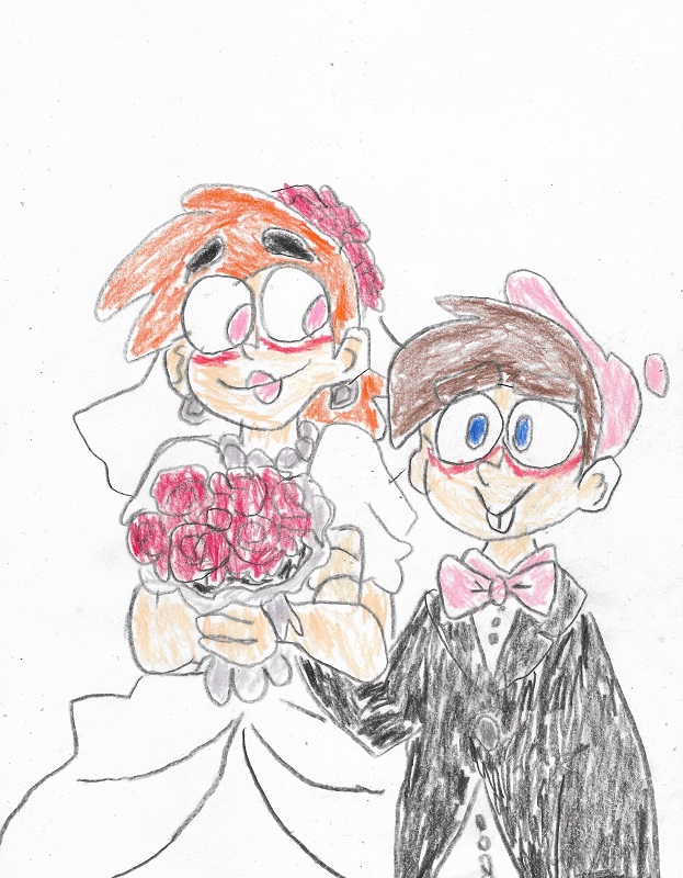 Just Married by LesbianRobotGirl